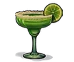 Cocktail martini glass symbol