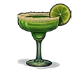 Cocktail martini glass symbol