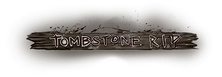 Tombstone RIP slot logo